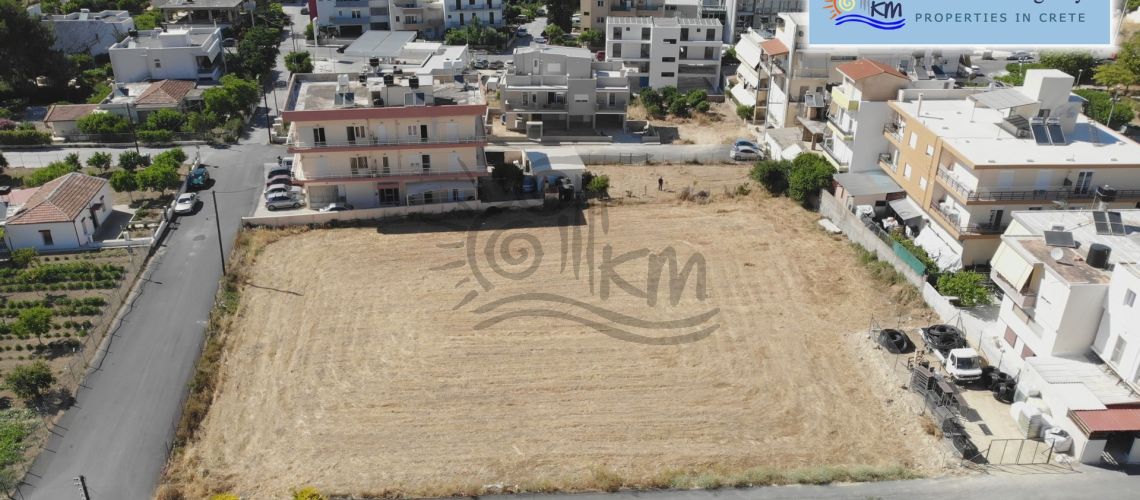 Ηράκλειο Μεσαμπελιές πλησίον Λεωφόρου Κνωσσού . Πωλείται μοναδικό γωνιακό οικόπεδο 2240 τμ . property first image