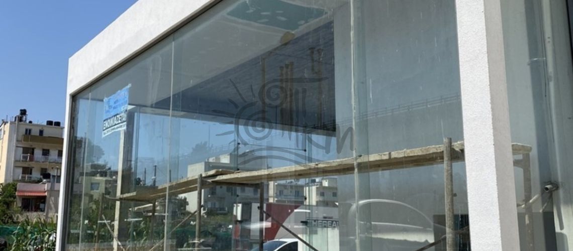 Ηράκλειο Λεωφόρος Κνωσσού ( πλησίον ) . Ενοικιάζεται γωνιακό ισόγειο κατάστημα 94,74 τμ με υπόγειο . property first image