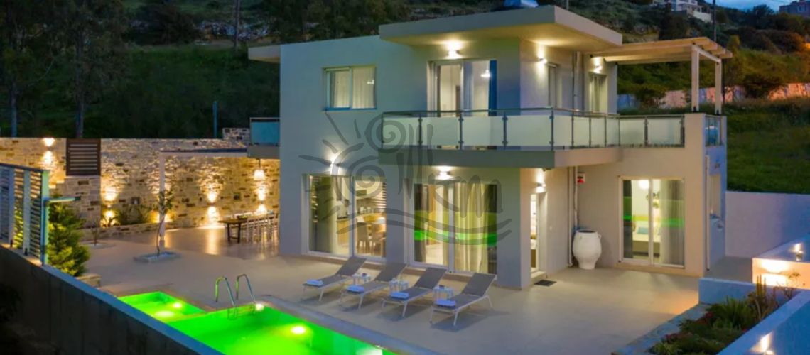 Heraklion - Municipality of Phaistos - Pitsidia. Unique newly built villa of 135 sqm . property first image