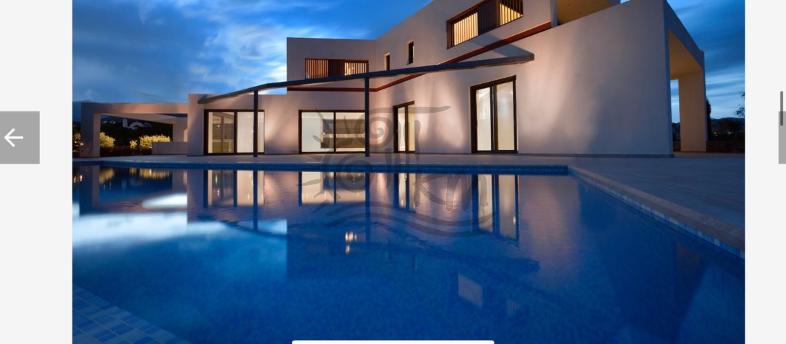 Lassithi Agios Nikolaos. For sale seaside Luxury villa 470 sqm on a plot of 12.000 sqm . property first image