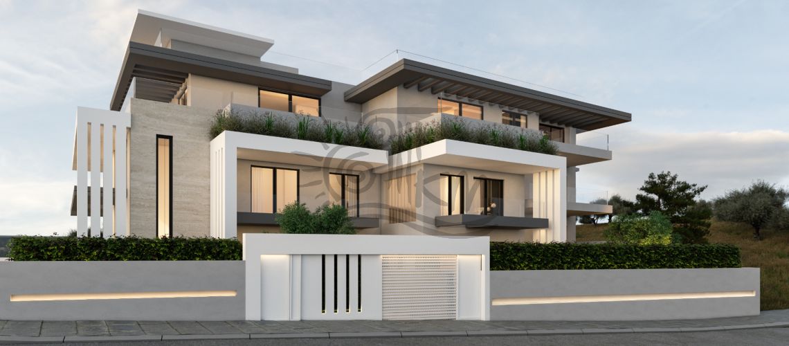 Chania Halepa. Luxury apartment 52sqm for sale, under construction. property first image