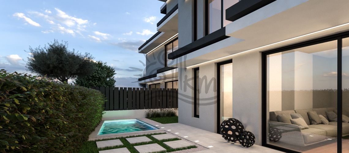 Heraklion Mesampelies. Luxury maisonette of 80 sq m, energy class A+ for sale property first image