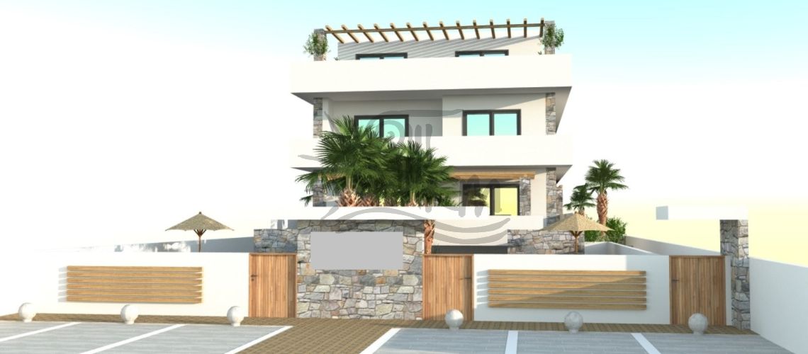 Heraklion, Kokkini Hani. Zum Verkauf steht eine alte kleine Hoteleinheit mit 13 Zimmern auf einem 900 qm großen Grundstück. property first image