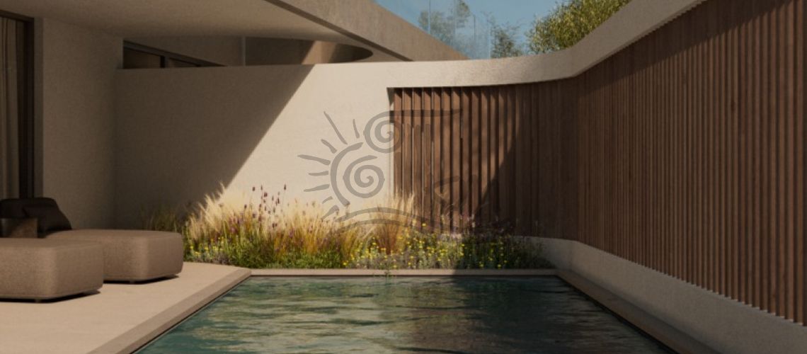 Héraklion, Mésampélies. Luxueux appartement de 112,85 m² d'excellente construction avec piscine privée à vendre. property first image