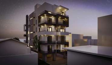 Ираклион, Ацаленио. Продаётся светлая трёхкомнатная квартира площадью 60,34 кв. м на четвёртом этаже с панорамным видом на парк. property image